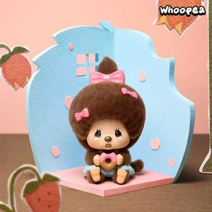 Monchhichi Coffee Farm Series Face‑changing Pendant Blind Box