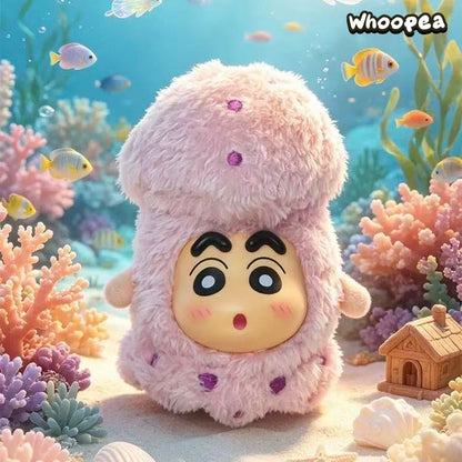 Crayon Shin-chan Deep Sea Adventure Series Vinyl Plush Pendant Blind Box