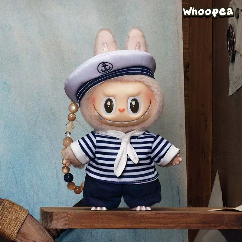 POPMART De Vliegende LABUBU Sailorぬいぐるみ POP MART The Monsters De Vliegende LABUBU Series Sailor Vinyl