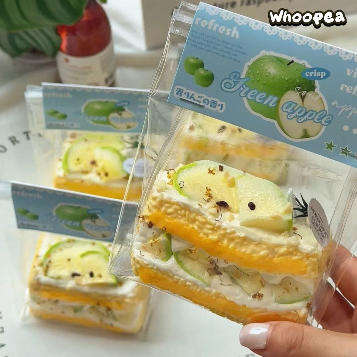 Realistic Cake Soft Taba Squishy Collection- Sensory Fidget Toy