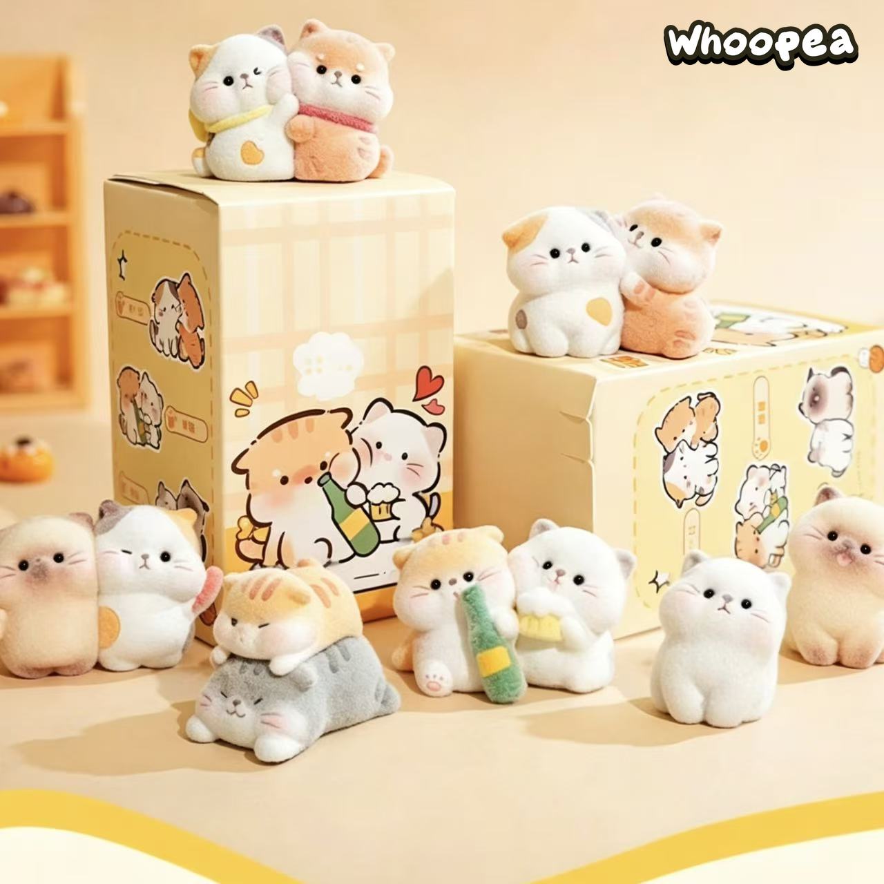 Cute Cat Snuggle Series Mini Figure Blind Box