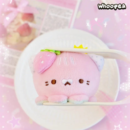 Strawberry Mousetta Octopus Kitty Mochi Squishy Series Plush Pendant Blind Box