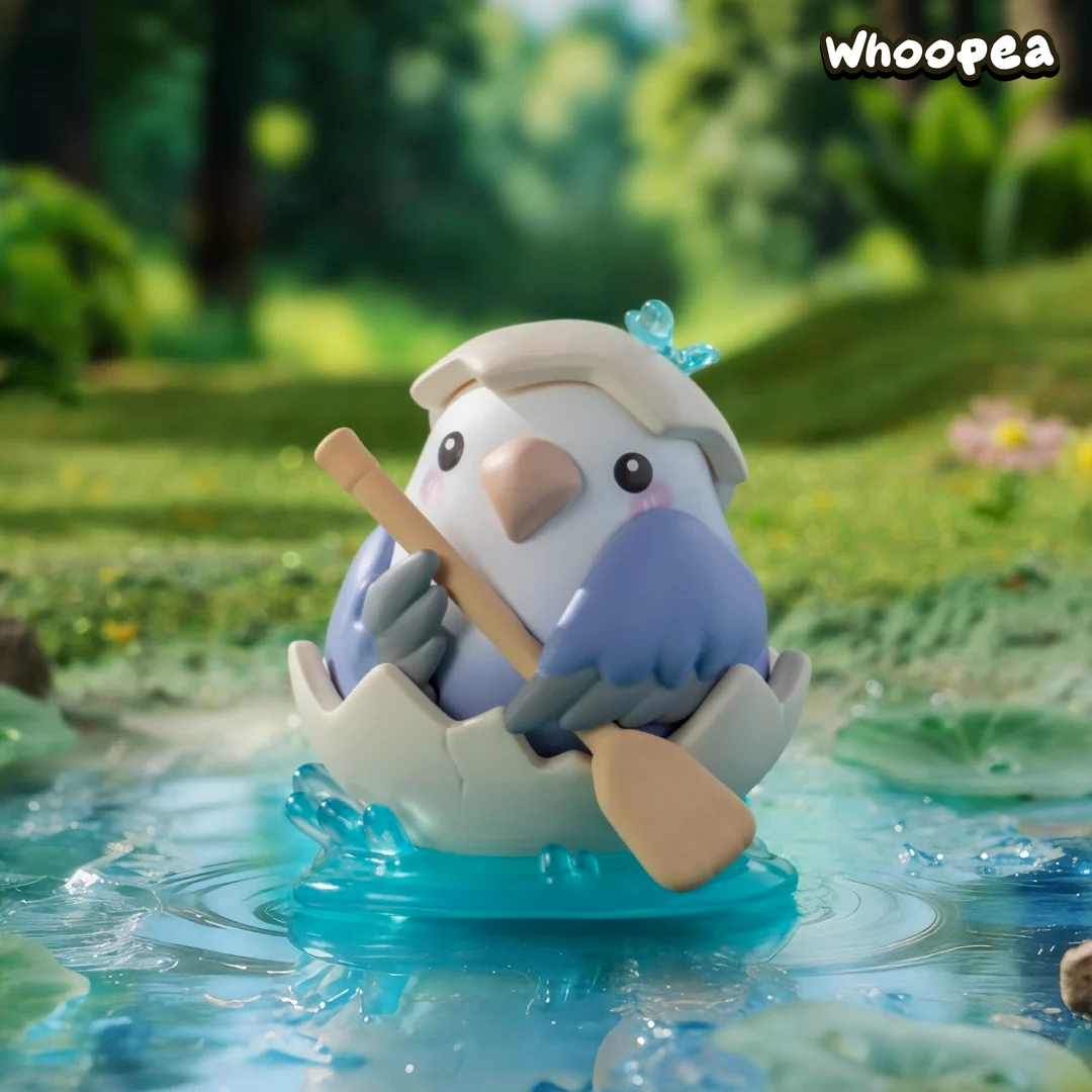 The Polite Love Bird Which Came First, The Bird Or The Egg??? Series Mini Figure Blind Box