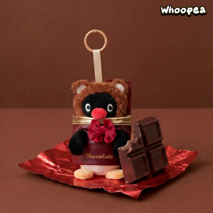 Pingu Chocolate Season Afternoon Tea Time Aroma Plush Pendant Blind Box