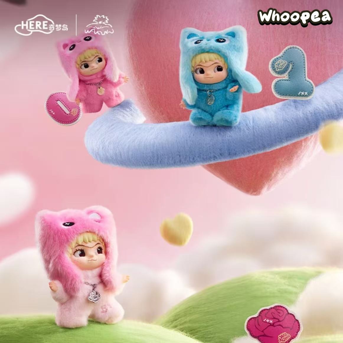WAKUKU V3 On a Roll Series Vinyl Plush Blind Box – WHOOPEA