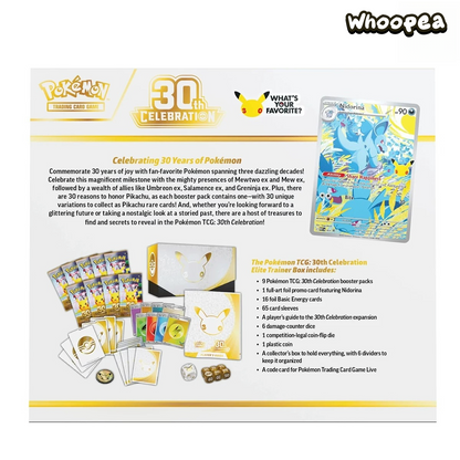 Pokémon TCG 30th Celebration Pikachu Elite Trainer Box Set (PRE-ORDER)