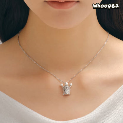 POP POP ROYAL MOLLY LACE Series Birthday Princess Necklace
