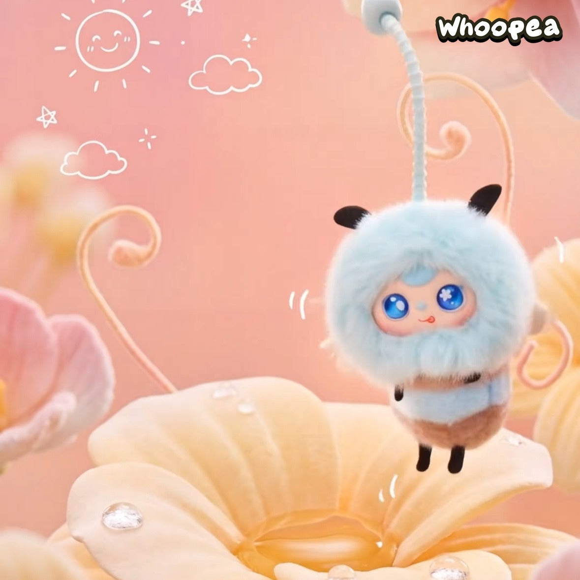 Baby Three Hello Frenemy Series Plush Pendant Blind Box
