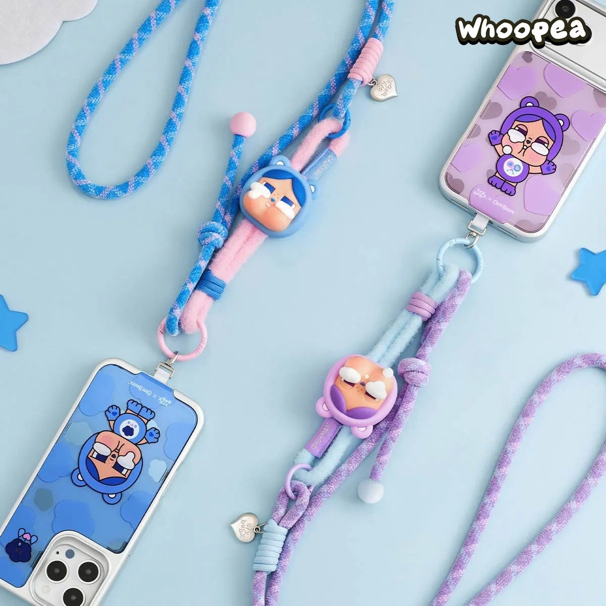 POP MART CRYBABY × Care Bears Series Long Lanyard Blind Box (PRE-ORDER)