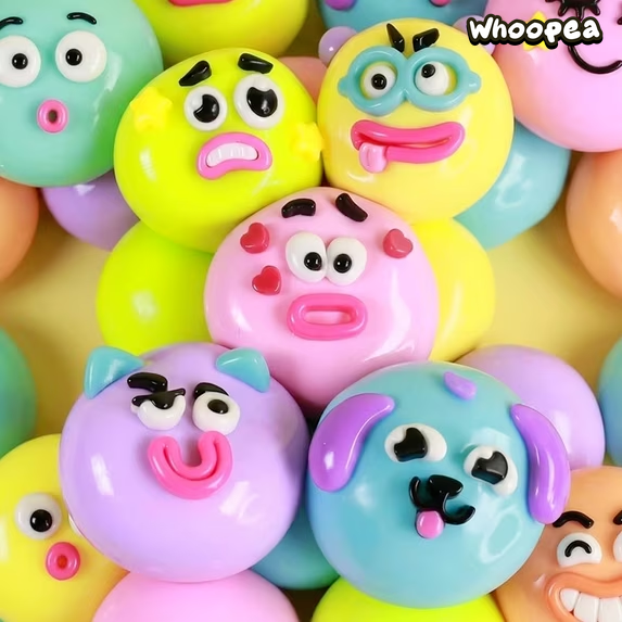 Funny Dog Face Swap Smusher Squishy - Sensory Fidget Toy