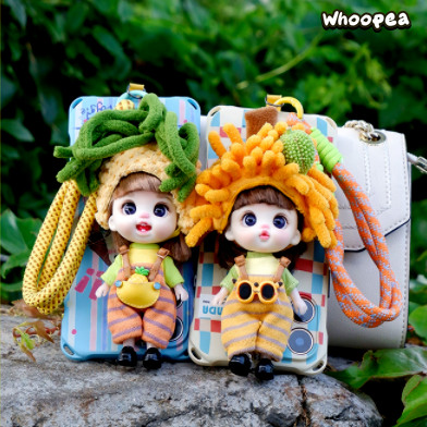 LUOLIFEN DOLL Sweet Girl Plush Phone Pendant Collection