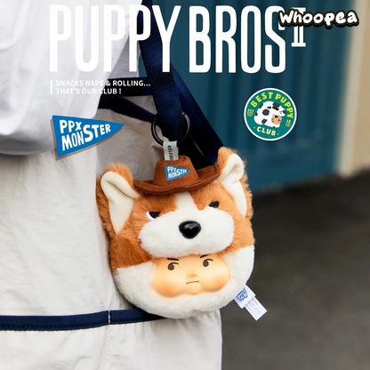 PP MONSTER Puppy Bros Series 2 Plush Keychain Blind Box (PRE-ORDER)