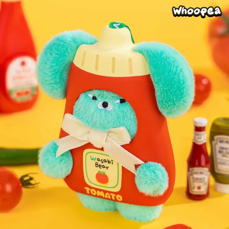 WASABI Bär Gewürzgläser Serie Plüsch Blindbox 