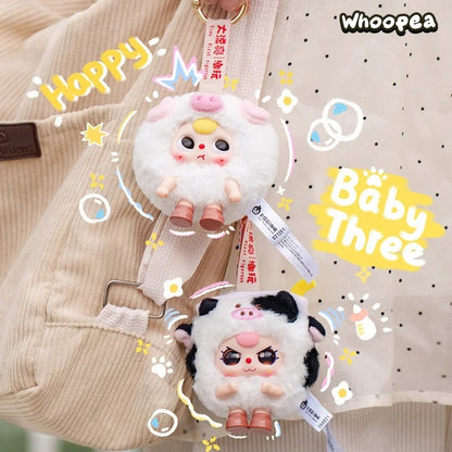 Baby Three Round Beast Series Plush Blind Box