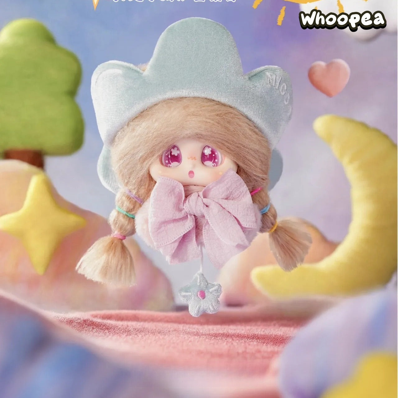 Micoco & Nono Moonlit Whispers Series Plush Pendant Blind Box