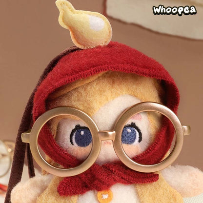 POP MART CHAKA Stitch by Stitch Series Granny's Glasses Plush Peandant (PRE-ORDER)