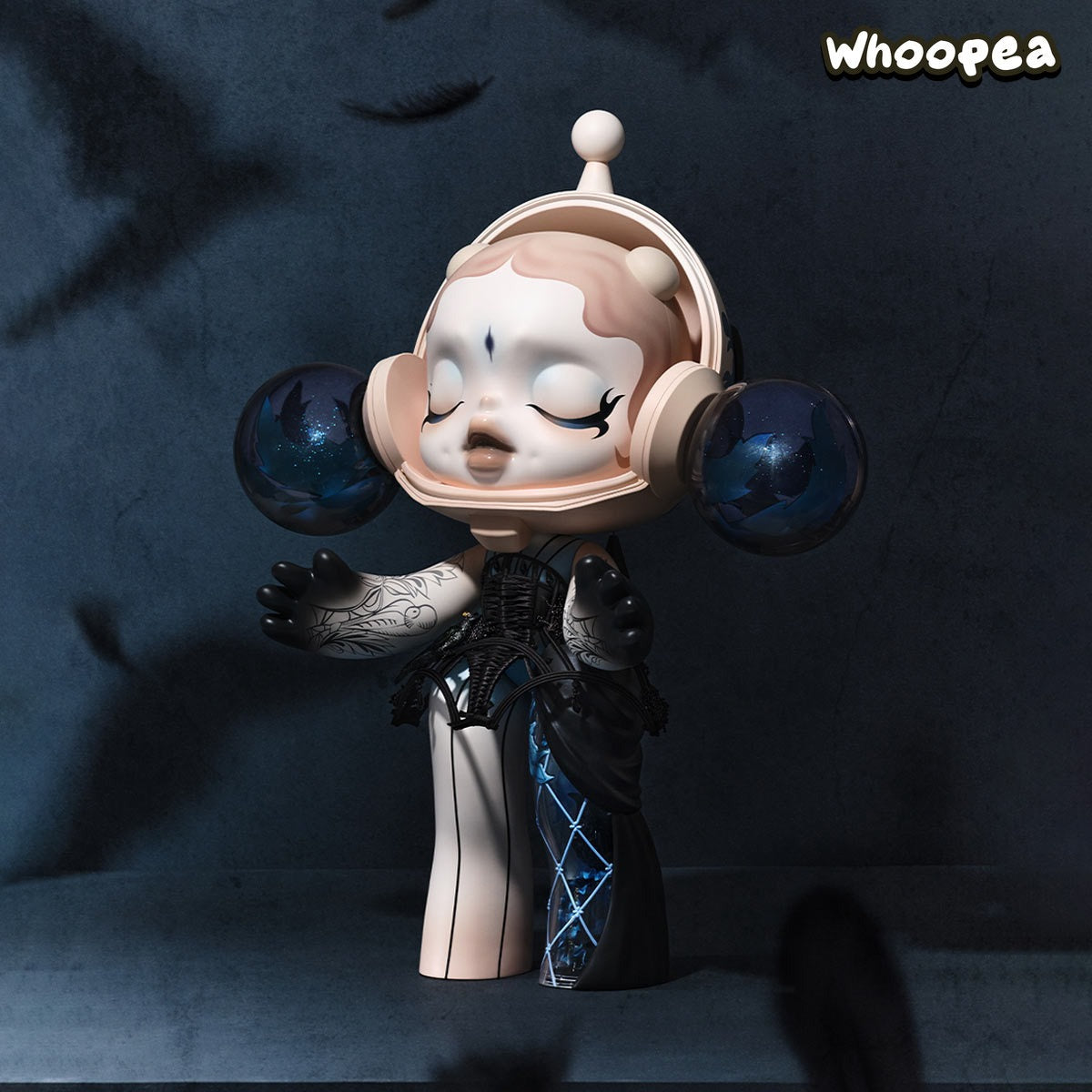 POP MART MEGA α SKULLPANDA 1000% /400%Guo Pei Alternate Universe