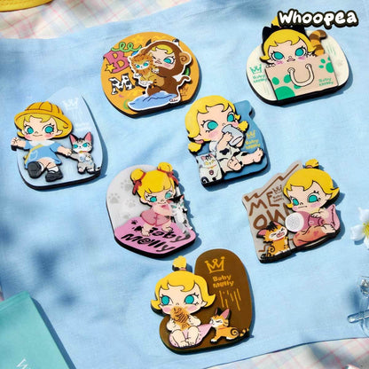 Baby Molly & Baby Tabby Series-Fridge Magnet Blind Box