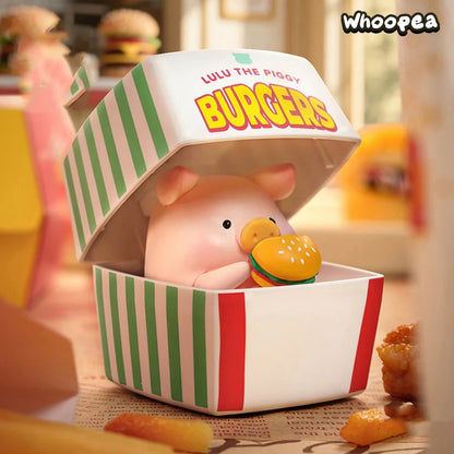 LuLu the Piggy Burger Express Movable Series Figures, Blind Box