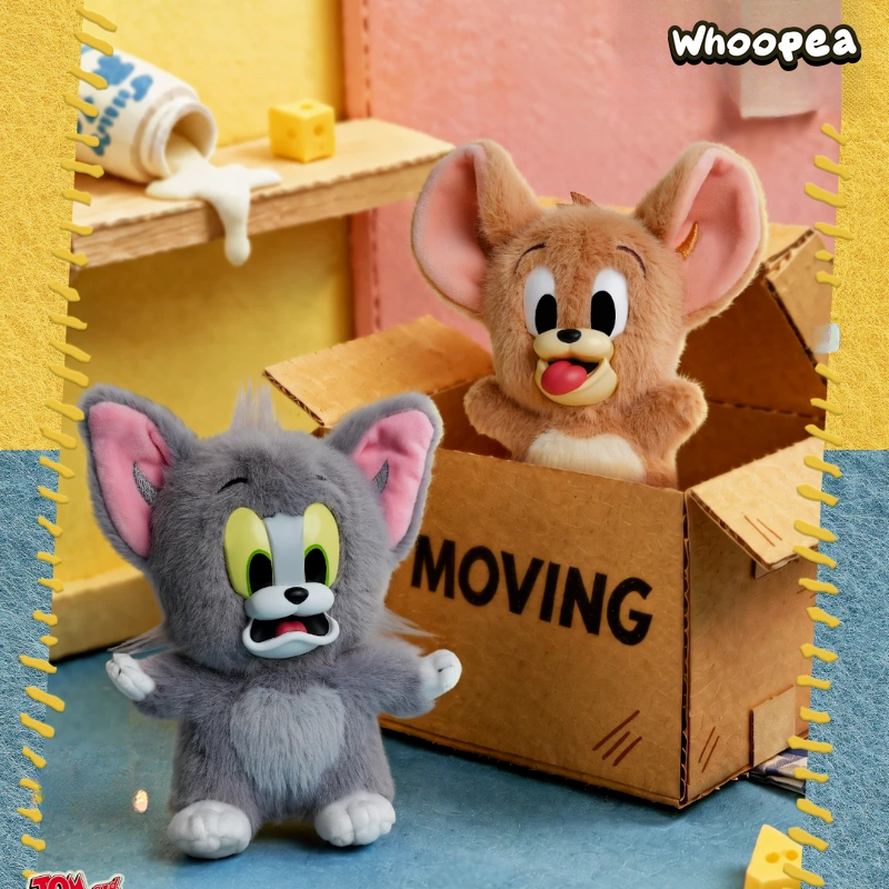 Tom and Jerry Weird Shapes Series Plush Pendant Blind Box  (PRE-ORDER)