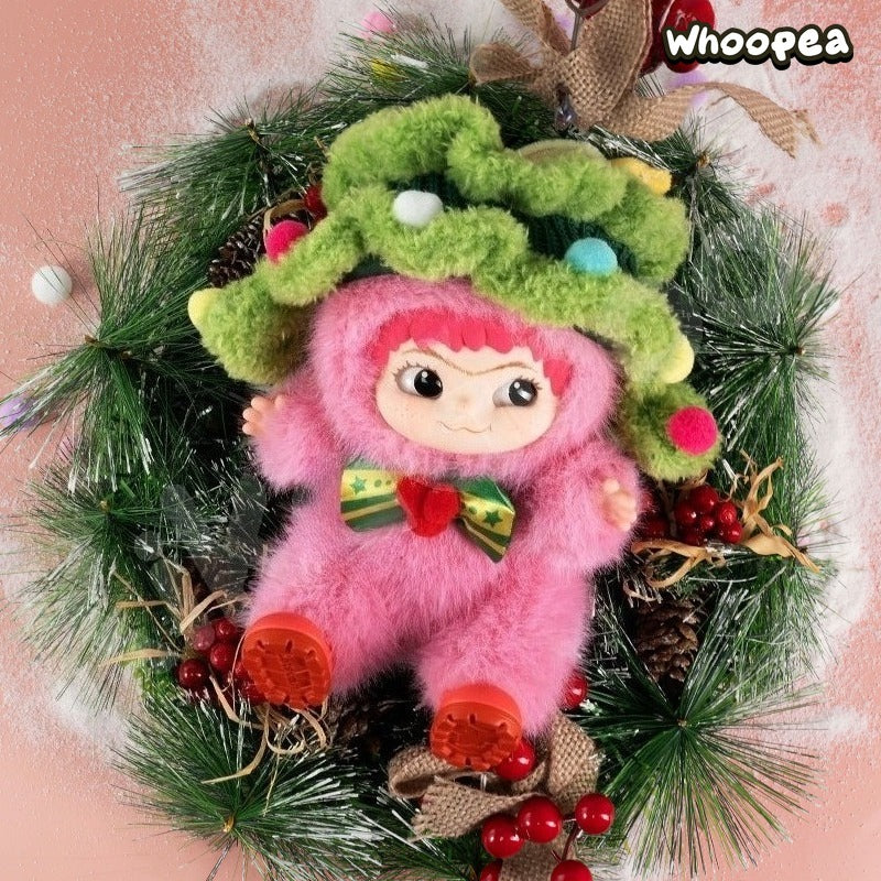 WAKUKU Santa Cutie in Pink Series Vinyl Plush Limited Figure