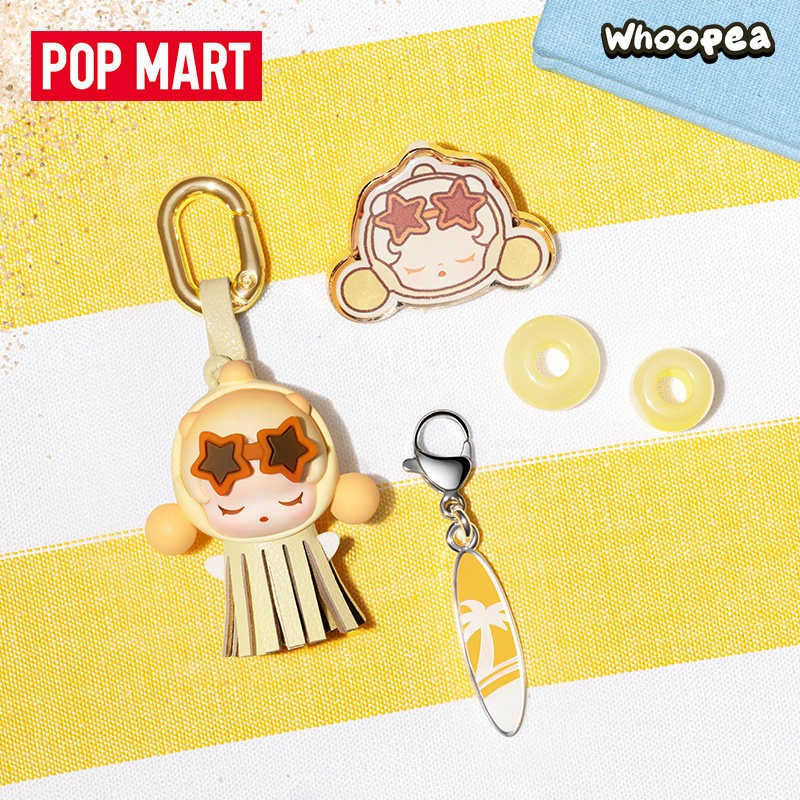 POP MART POP BEAN Island Vacation Series Decorative Charm Blind Box (PRE-ORDER)