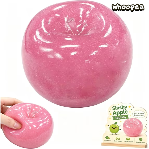 Crystal Slushy Fruit Squishy Zero Bounce Back Squishy - Sensory Fidget Toy