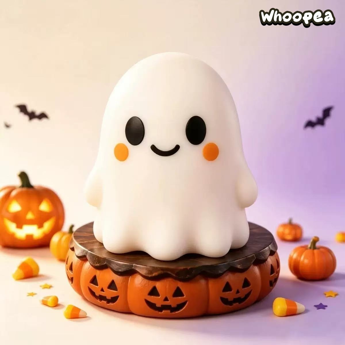 Halloween Crazy Fun Ghost TPR Squishy - Sensory Fidget Toy