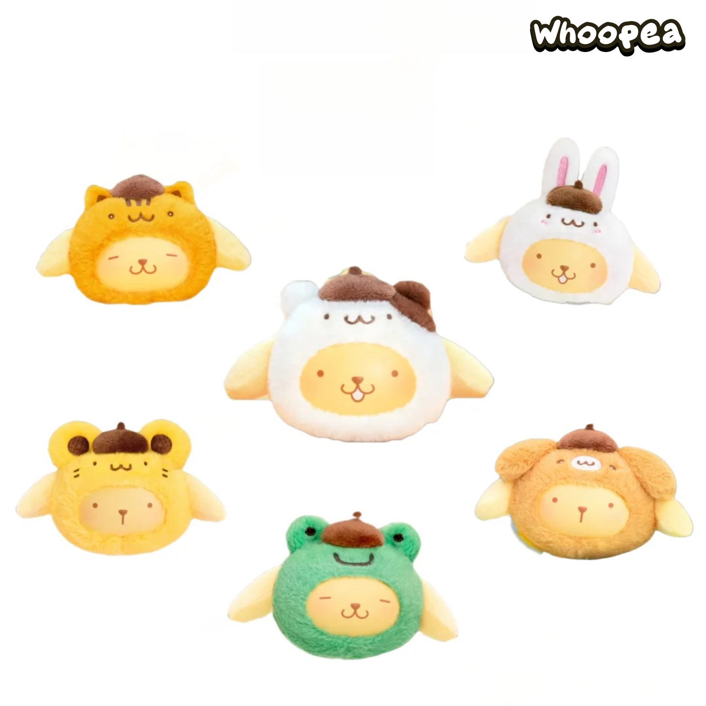 SANRI0 Pompompurin Good Friends Series Plush Pendant Blind Box