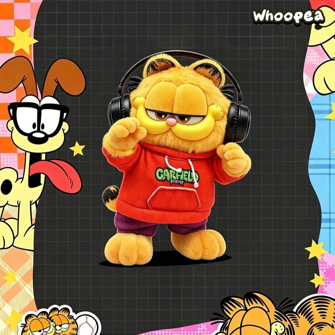 Garfield Lazy All-Star Series Plush Pendant Blind Box