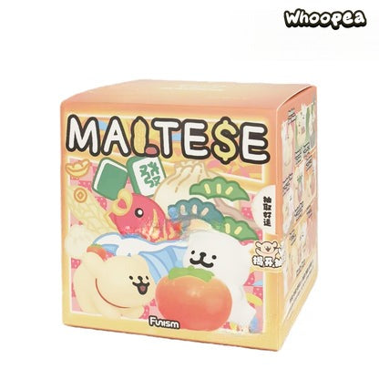 Maltese Lucky Paws Series Blind Box Figures