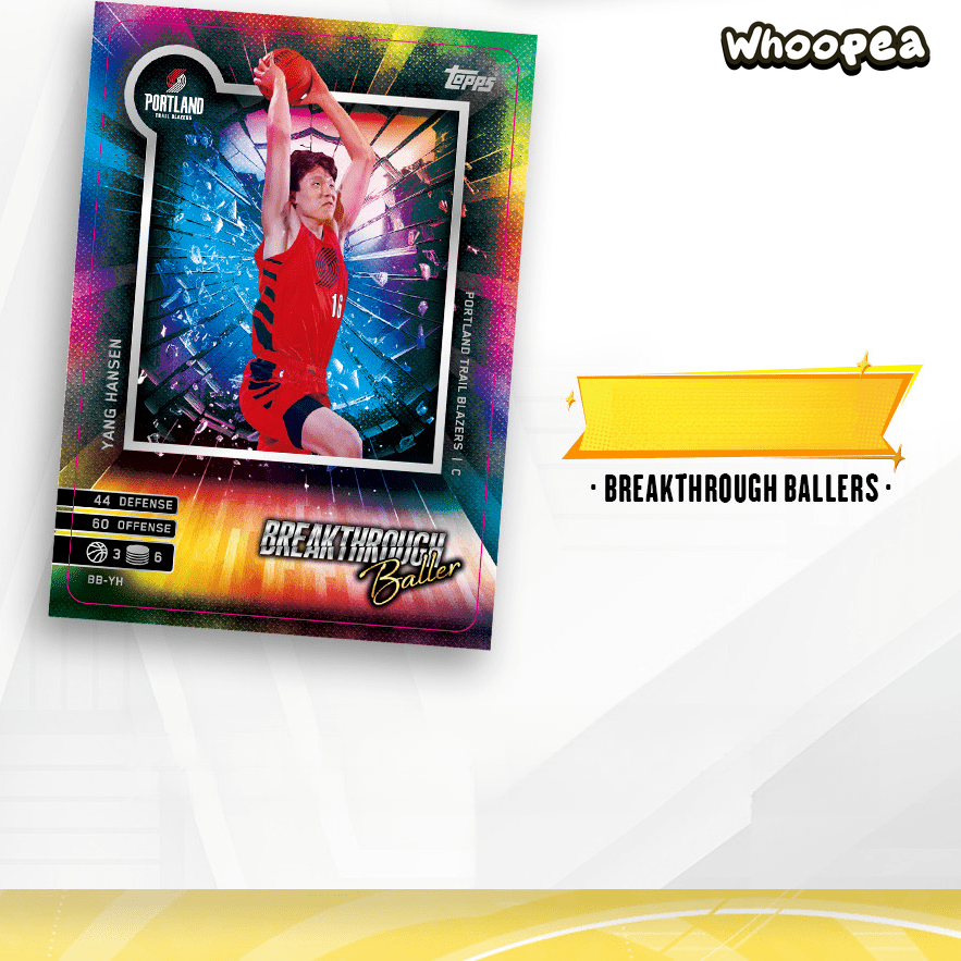 Topps 2025-26 NBA Match Attax Series Trading Card Blind Box