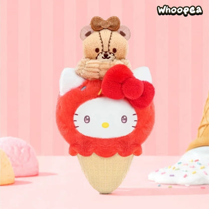 SANRI0 characters Little Ice Cream Cone Series Plush Pendant Blind Box