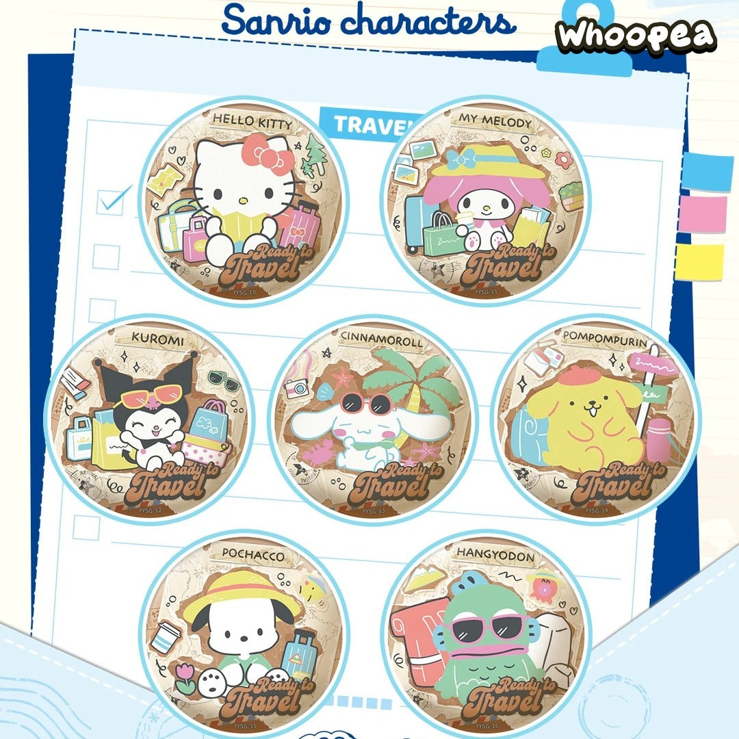 SANRI0 Joyful Journey Moments Series Badge Blind Box