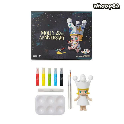 POP MART Molly 20th Anniversary MEGA ROYAL MOLLY 150% DIY Series Figure