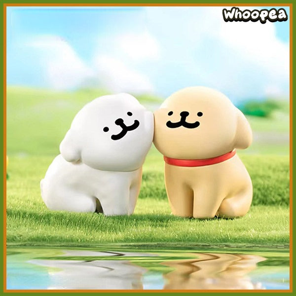 Maltese Happy Snuggling Series Figure Blind Box