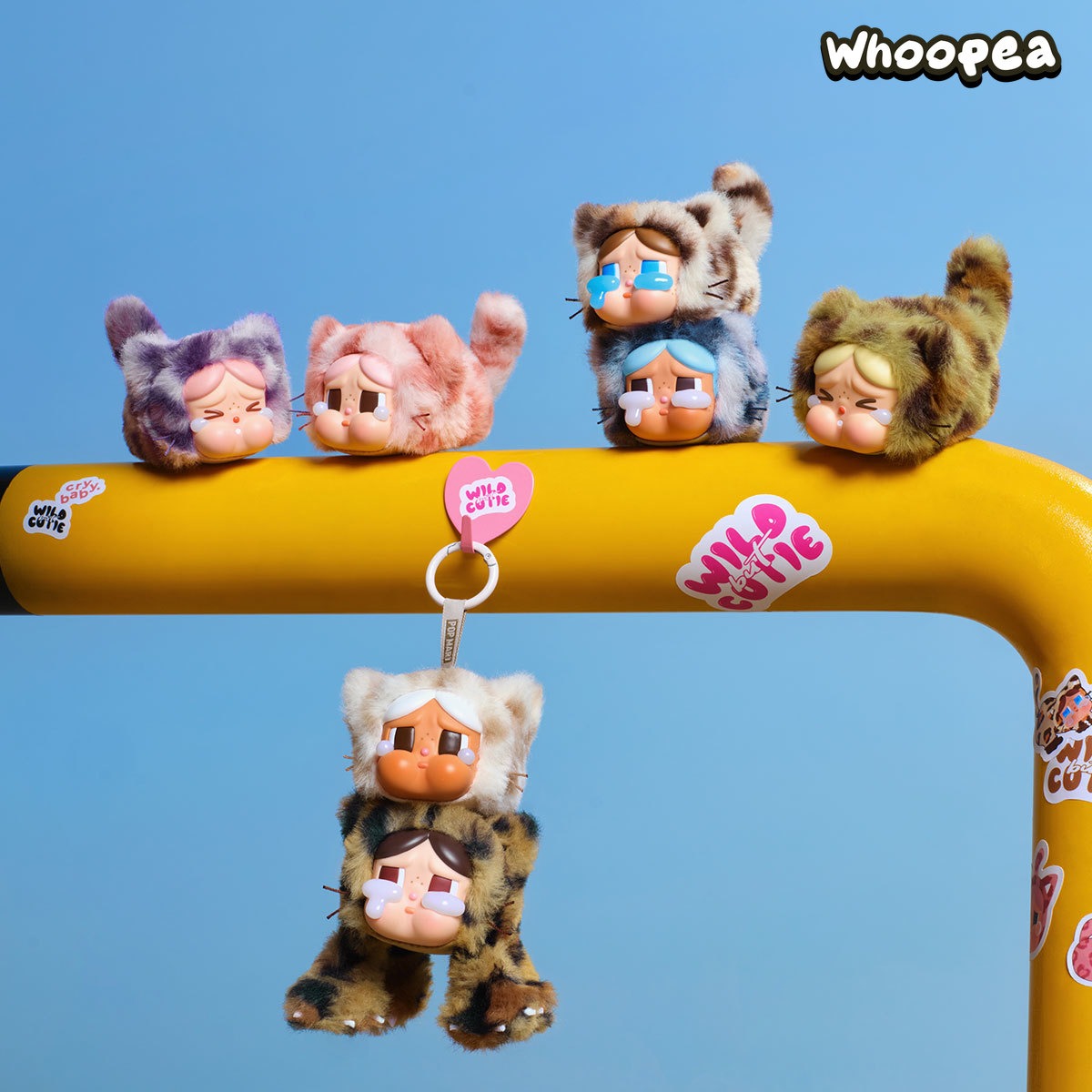 CRYBABY Wild but Cutie Series - Vinyl Plush Pendant Blind Box (PRE-ORDER)