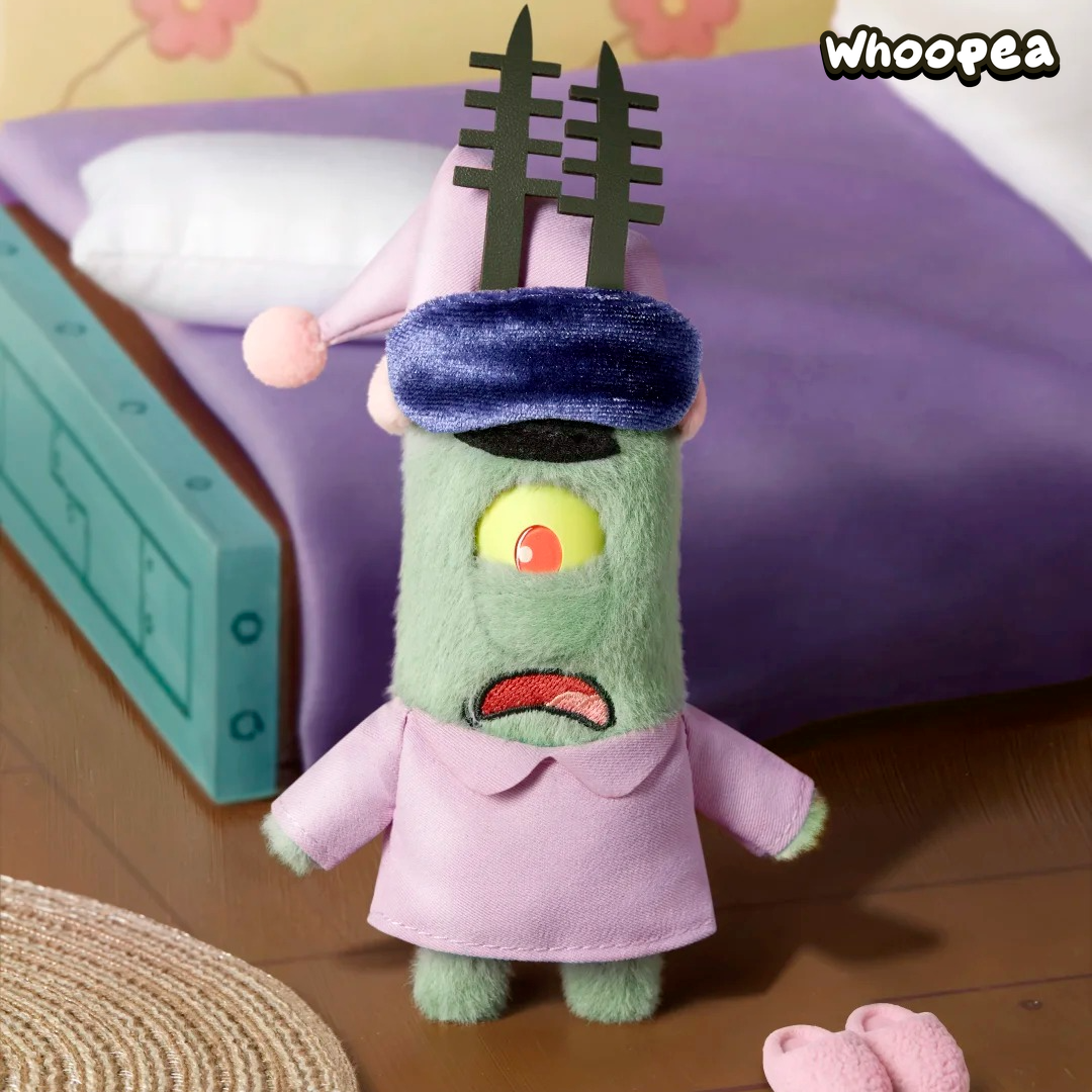 SpongeBob A Day in the Life of Plankton Series Plush Pendant Blind Box