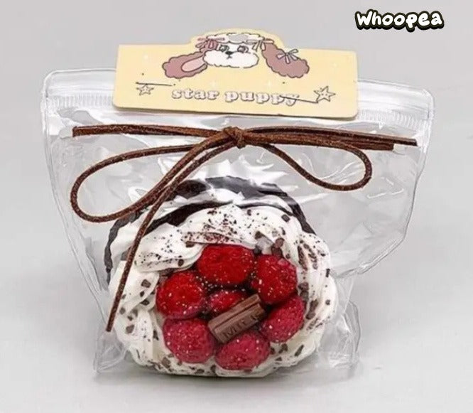 Chocolate Cream Cake Taba Squishy - Sensory Fidget Toy