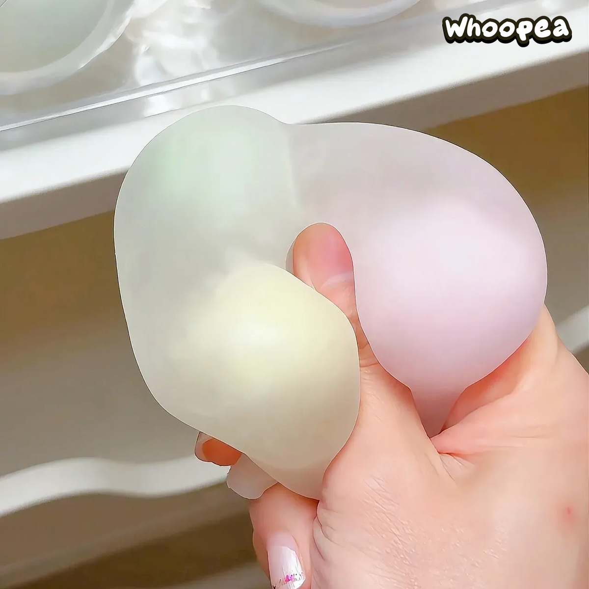 Handmade Wax-Cracking Crispy Squishy Ball - Sensory Fidget Toy