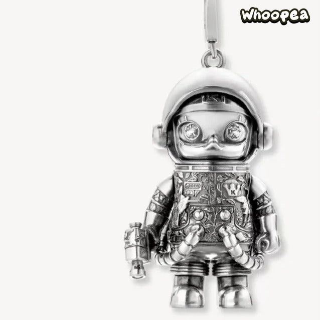 POPOP Jewelry Space Molly Vintage Silver Knuckle Necklace