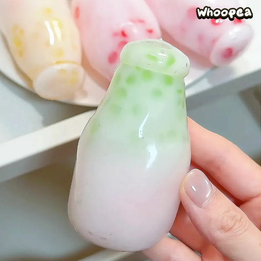 Fruit Milk Bottle Vanseline Slow Rising Squishy- Sensory Fidget Toy