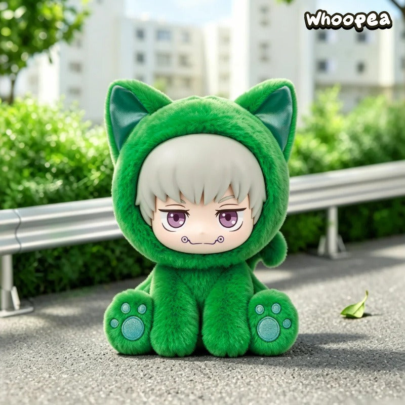 Jujutsu Kaisen Sitting Cat Party Series Plush Pendant Blind Box