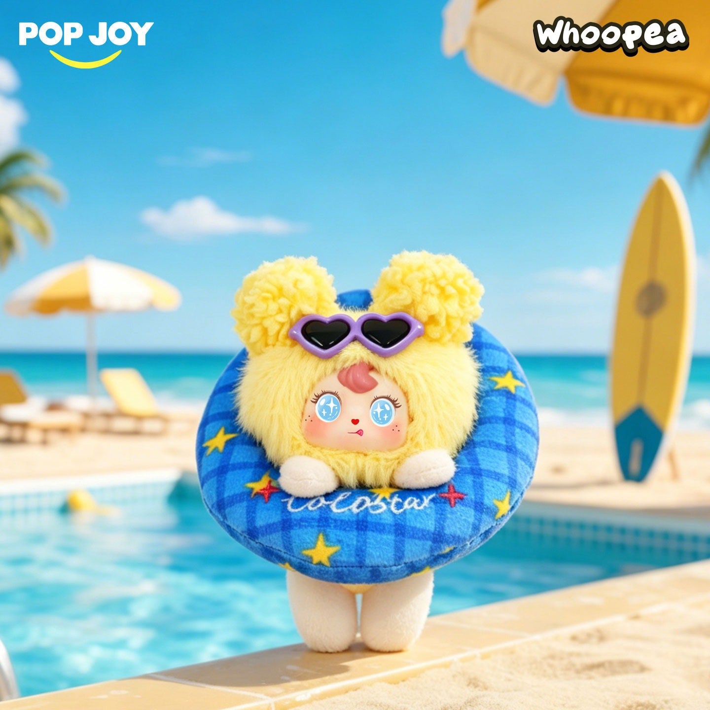 COCOSTAR Summer Swim Ring Series Plush Pendant Blind Box