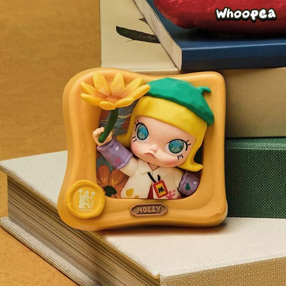 POP MART MOLLY 20th Anniversary Scenery Along the Way Series Fridge Magnet Blind Box