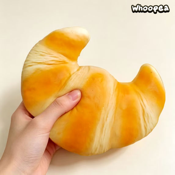 Croissant Jumbo Slow Rising Bread Squishy - Sensory Fidget Toy