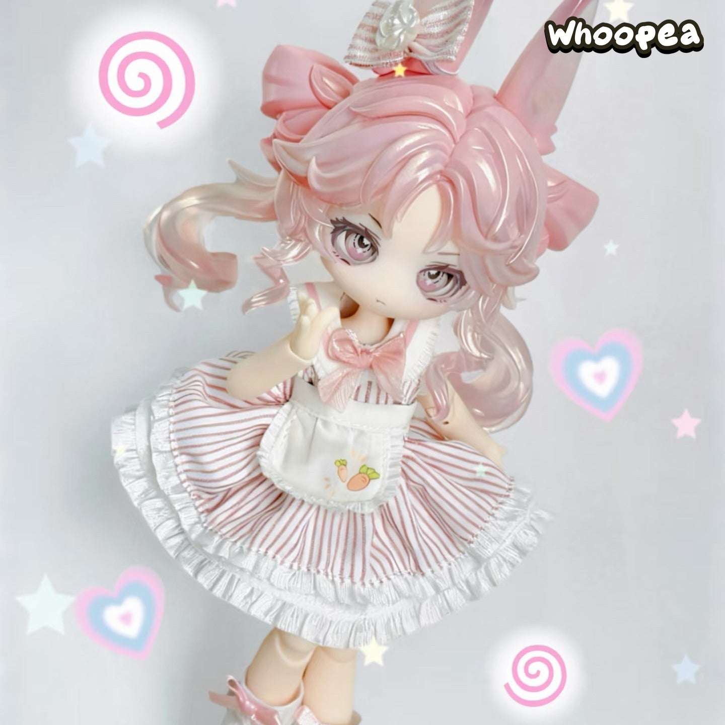 Moon Jumping Time Bunny Series BJD Limited Action Figure