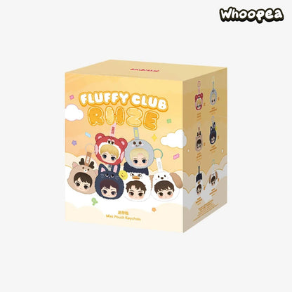 POP MART RIIZE Fluffy Club Series Mini Pouch Keychain Blind Box (PRE-ORDER)