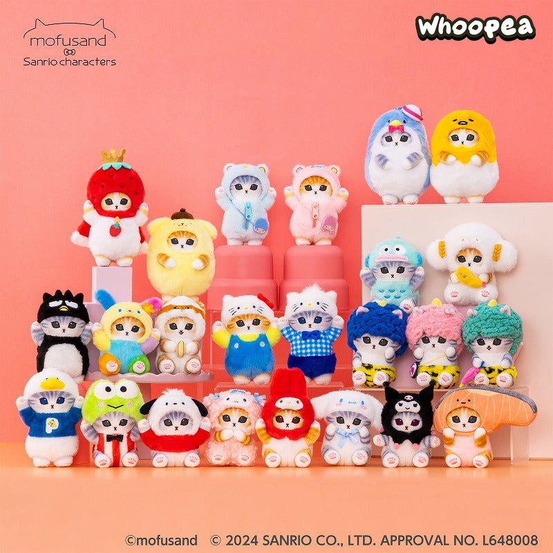 Mofusand x SANRI0 Series Plush Pendant