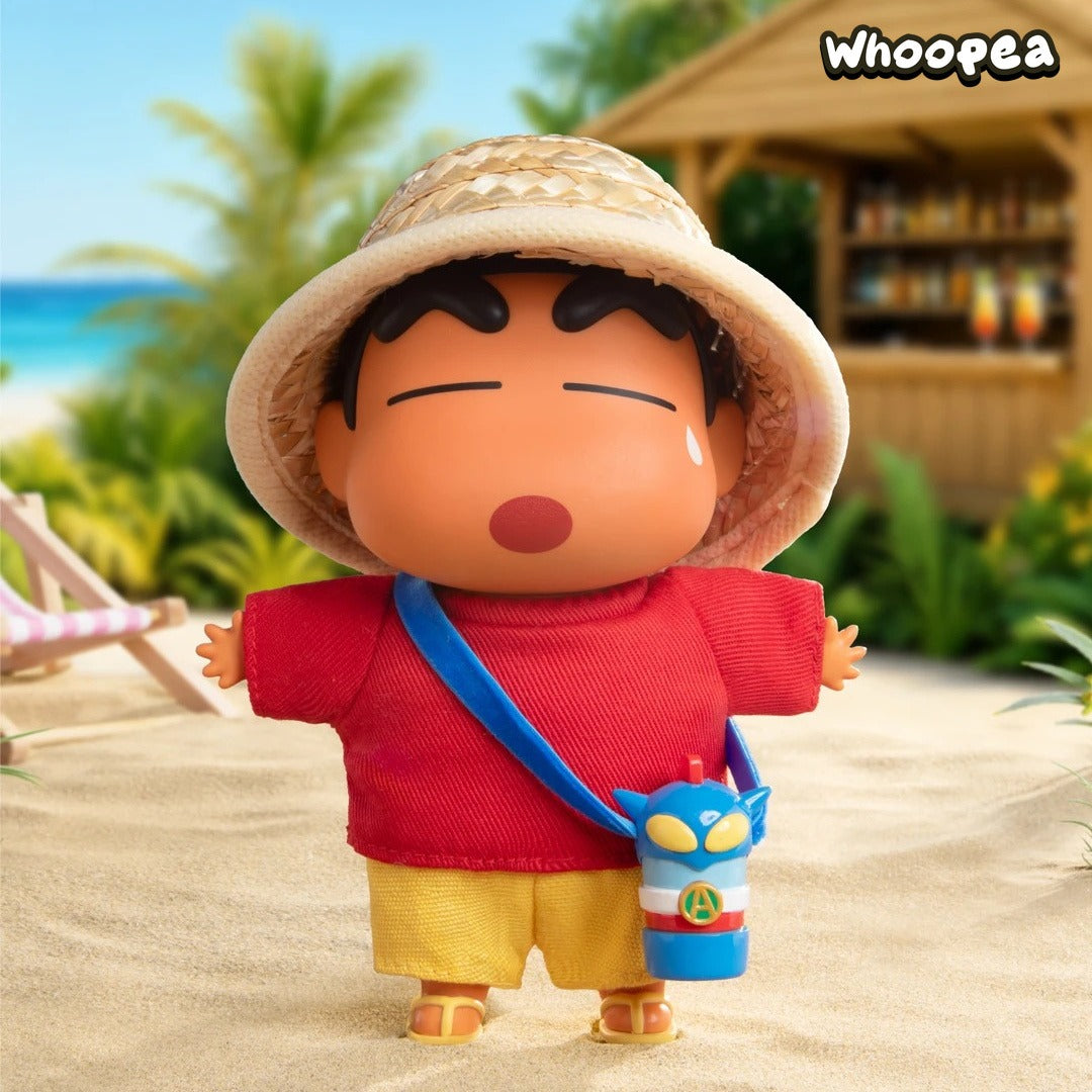 Crayon Shinchan Go To The beach Series Plush Pendant Blind Box (PRE-ORDER)